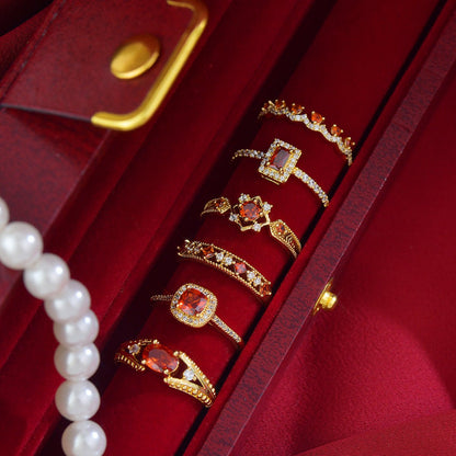 Scarlet Circlet Ring