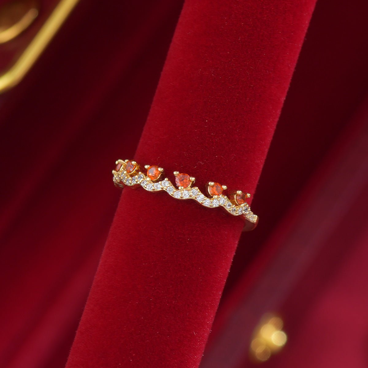 Scarlet Circlet Ring