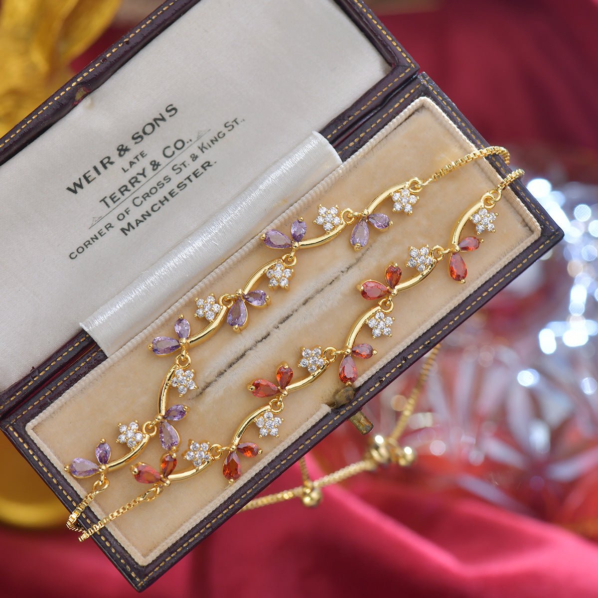 Scarlet Ivy Bracelet