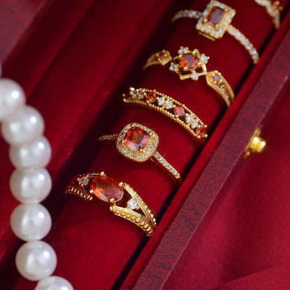 Scarlet Keepsake Ring