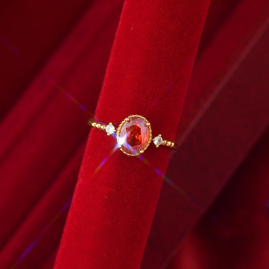 Scarlet Prima Ring