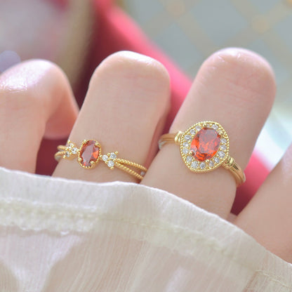Scarlet Solenne Ring