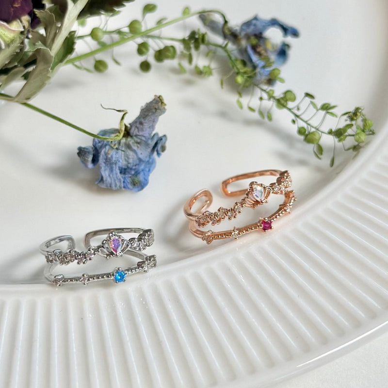 [] Valentina Silver Tiara Ring