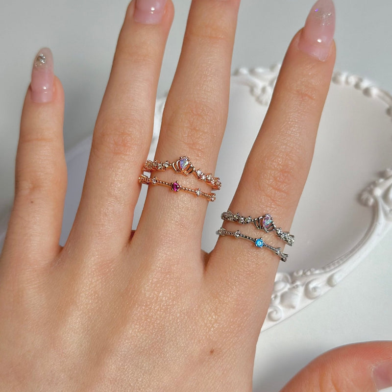 [] Valentina Silver Tiara Ring