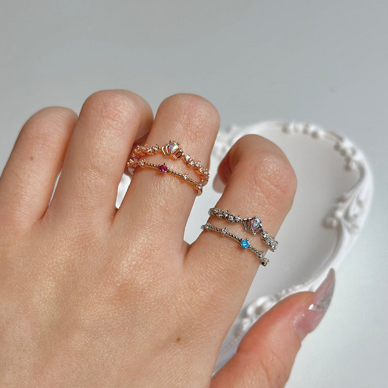[] Valentina Silver Tiara Ring