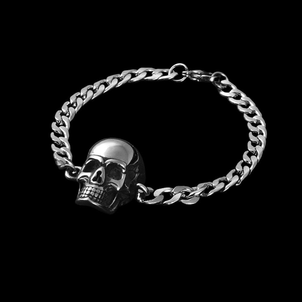 Skull Cuban Bracelet
