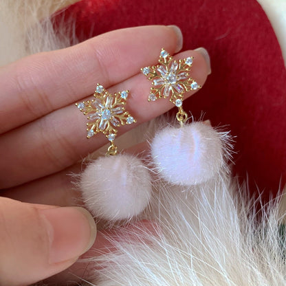Lilith Snowflake Earrings