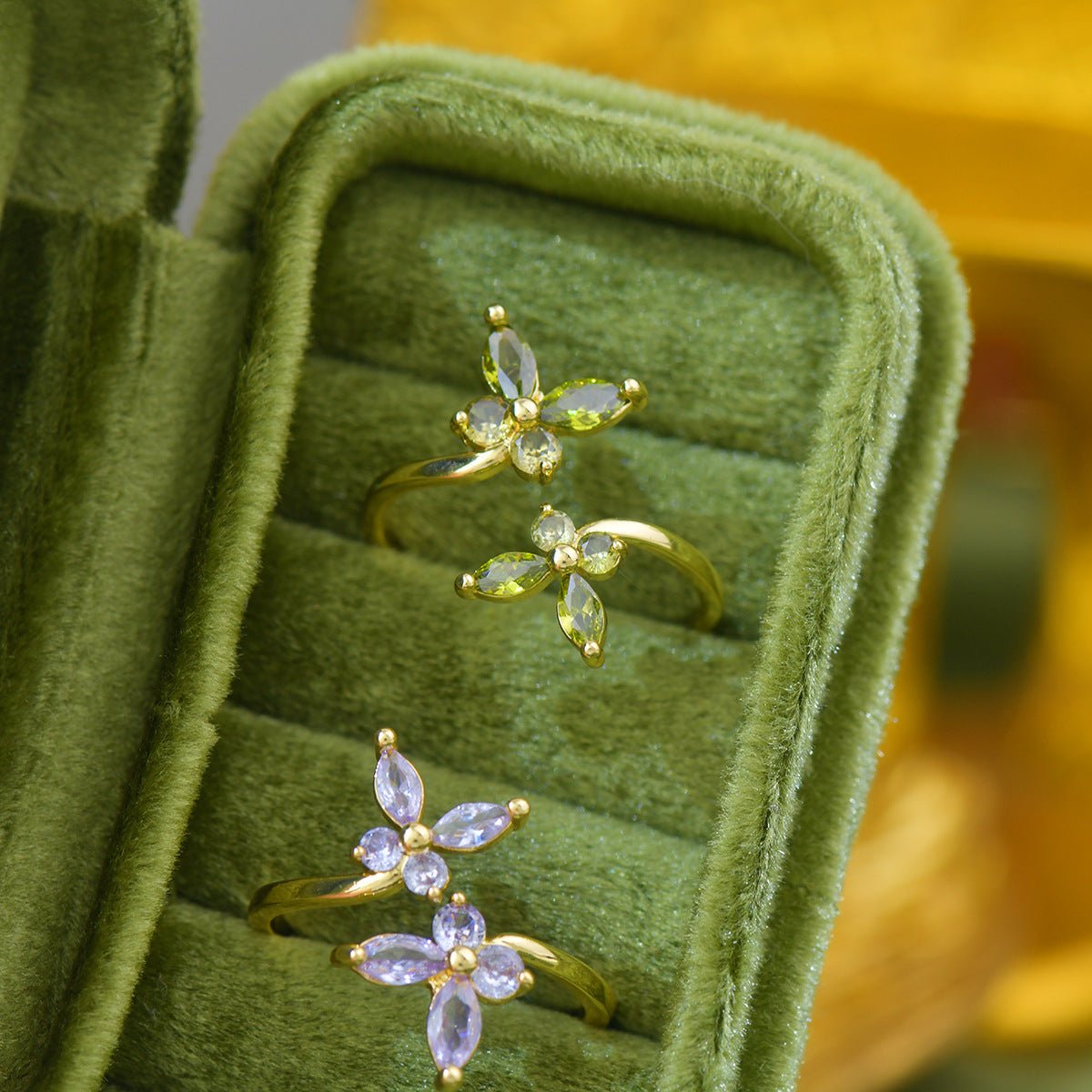 Snowlight Butterfly Ring