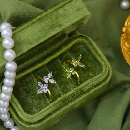 Snowlight Butterfly Ring