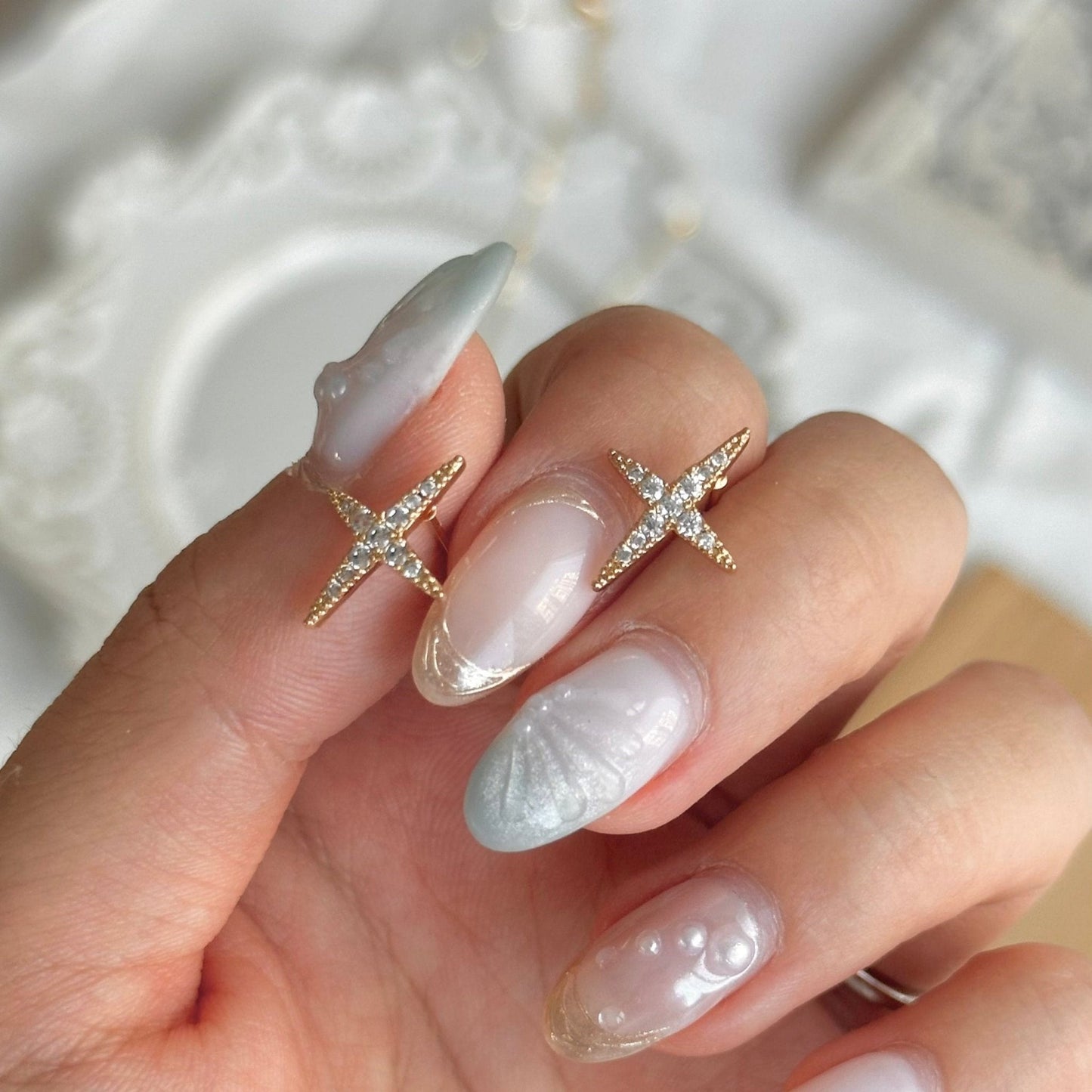 Sparkle Stud Earrings