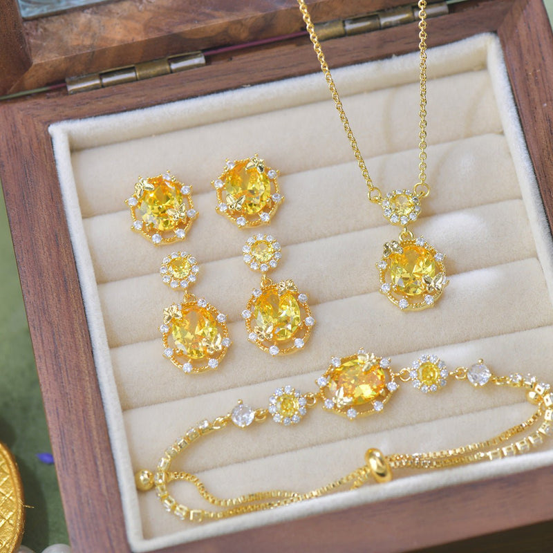 Sunshine Butterfly Necklace