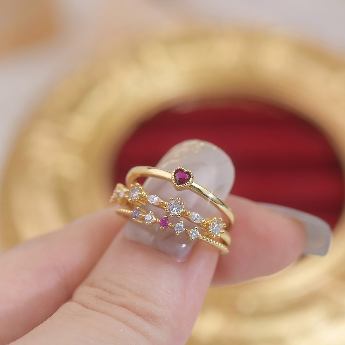 Sweet Love Ring Set
