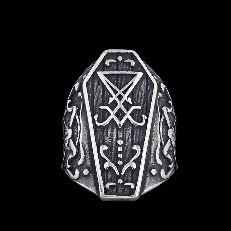 The Door to Hell Satan Ring