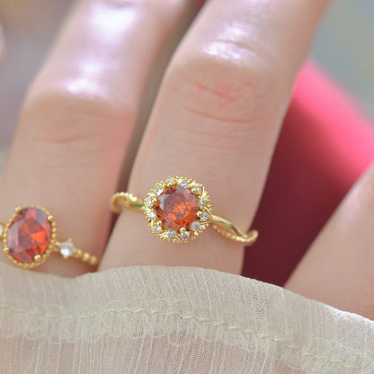 Twist Ruby Ring