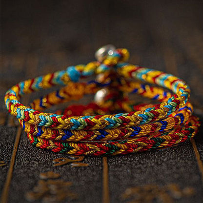 Red String Bracelet With 925 Silver Protection Buckle