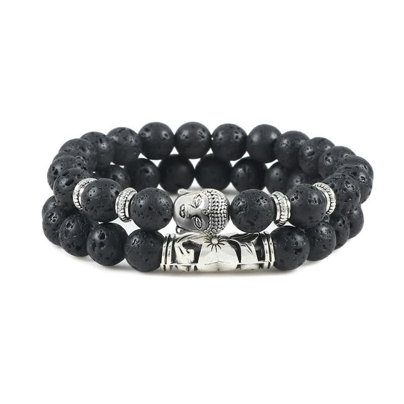Tiger Eye & Red Turquoise Protection Bracelet Set