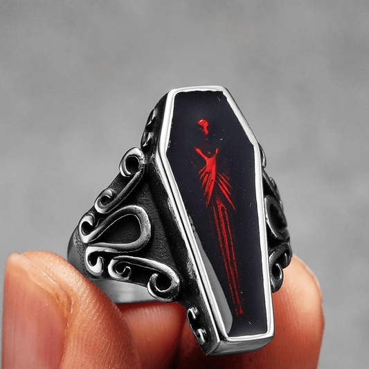 Vampire Coffin Ring