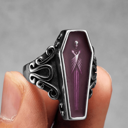 Vampire Coffin Ring
