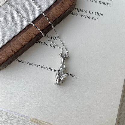 Vase of Butterfly Necklace