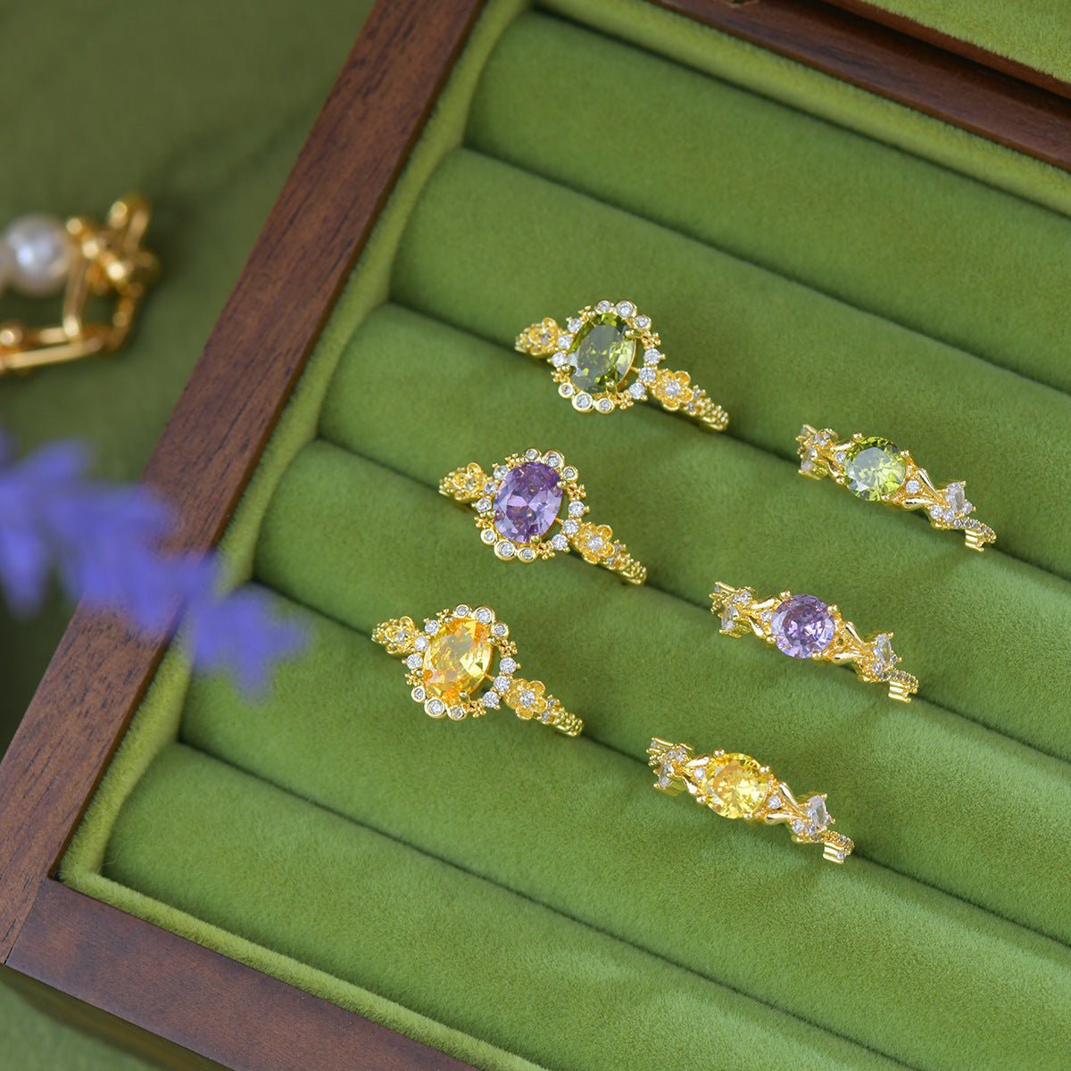 Verde Bloom Ring