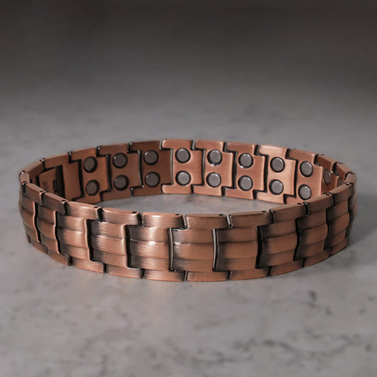 Magnetic Copper Cuff Bracelet for Spiritual Healing