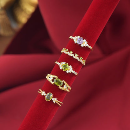 Violet Reliquary Ring