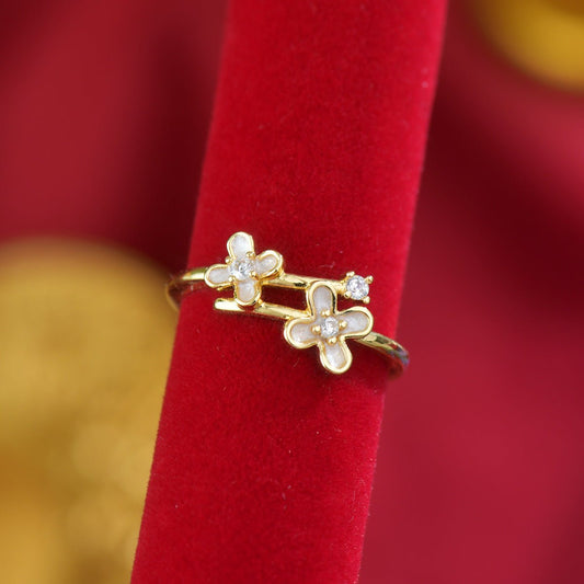 White Jasmine Ring