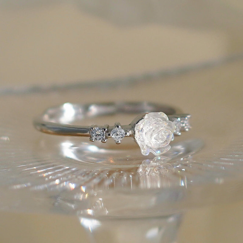 White Rose Ring