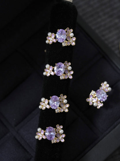 Wisteria Amethyst Ring