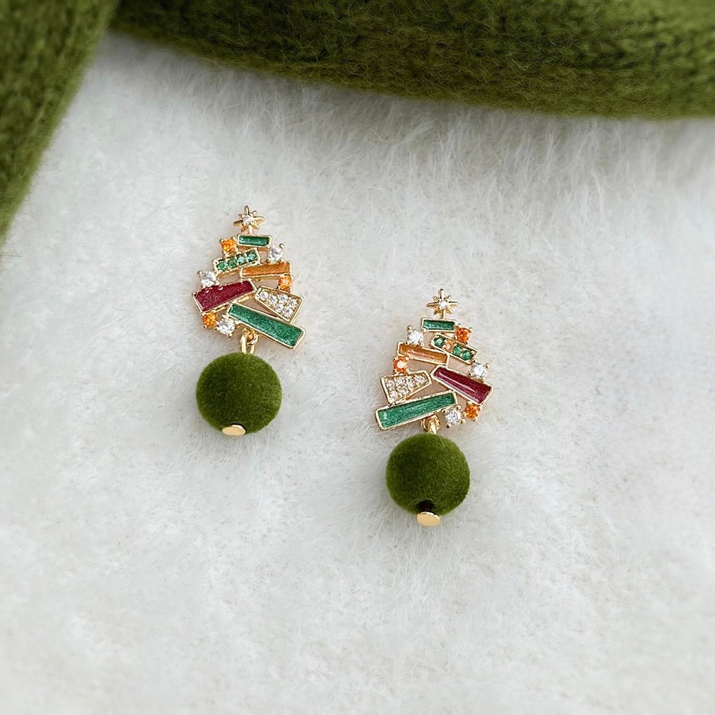 Yuletide Evergreen Earrings