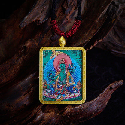 Zakiram Nine-tailed Fox Spiritual Necklace | Wealth & Protection