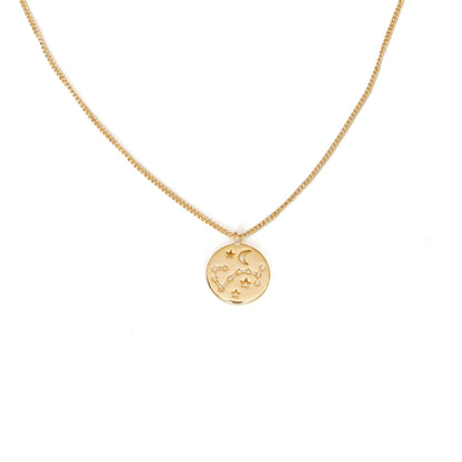 Zodiac Coin Necklace